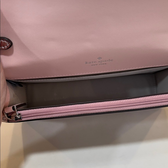NWT Kate Spade Metallic Pink Crossbody Bag - Picture 4 of 5
